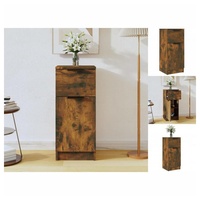VidaXL Sideboard Räuchereiche 30x30x70 cm Holzwerkstoff