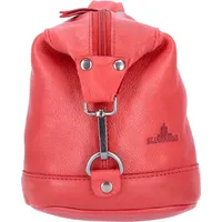 The Skandinavian Brand Mini Leder Rucksack rot : 80-rot