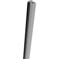 GROJA Klemmschiene links 181 cm Silbergrau (RAL 7001)