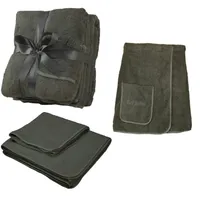EXKLUSIV HEIMTEXTIL Sauna Set 3-Teilig Frottee Saunakilt Saunatuch Sarong