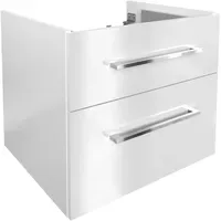 Fackelmann Waschbeckenunterschrank OXFORD Weiß 60 cm