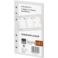 Bsb Ersatzkalendarium A6 quer 1W 2S