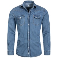 Rock Creek Hemd Jeanshemd Regular Fit