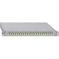 Rutenbeck 228030924 Spleissbox ausziehbar 19 Zoll/1HE 24xSC-D OS2 APC