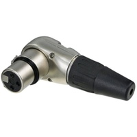 Rean AV RC3FR XLR-Steckverbinder Kupplung, gewinkelt Polzahl: 3 1