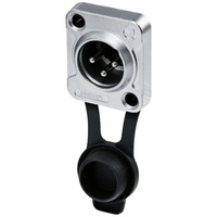 Rean AV Rean RRX3M-Z-000-1 XLR-Steckverbinder Stecker, Einbau Polzahl: 3