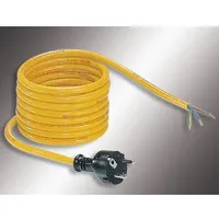 GIFAS Electric 100459 Strom Anschlusskabel Gelb 5m