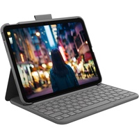 Logitech iPad (10th generation) Keyboard Case Slim Folio with