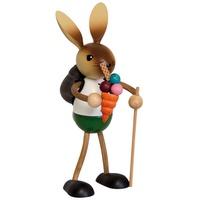 Drechslerei Kuhnert Gmbh Kuhnert Hase mit Eis und Rucksack