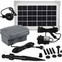 Agora-Tec Agora-Tec® Solar Springbrunnen Teich - Pumpen - Set