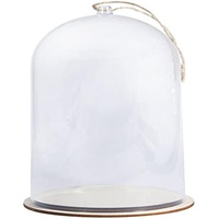 Rayher Kunststoffglocke transparent mit Sockel Ø 11,0 cm