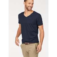 Tommy Jeans Original Kurzarm-T-Shirt Mit V-ausschnitt Black Iris XL