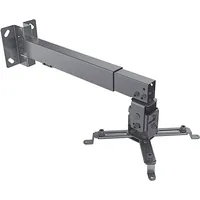 Manhattan Beamer-Wandhalterung Neigbar+Schwenkbar Boden-/Deckenabstand (max.): 43cm Wandabstand (max