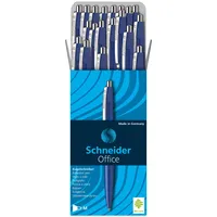 Schneider Office Kugelschreiber blau, 50er-Pack (132903#50)