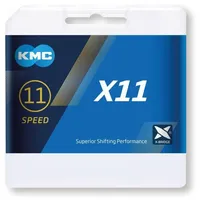 KMC X11 11 Speed Chain (Verpackung kann variieren), Schwarz