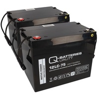 Q-Batteries Ersatzakku f. Ortopedia Rordo N40-48 2 x 12V