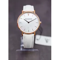 Paul Valentine Damen Armbanduhr - Rose Gold Seashell White