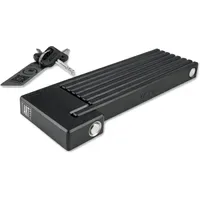 Cube Acid Rigid 120 Pure Schwarz Faltschloss