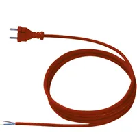 Bachmann 246.375 Zuleitung H07RN-F 2x1mm2 L:3, 0m rt AEH/CEE7/17