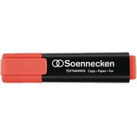 SOENNECKEN Textmarker Keilspitze rot