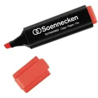 SOENNECKEN Textmarker 3398 2-5mm Keilspitze rot