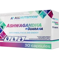 ALLNUTRITION Ashwagandha 300 mg + Guarana, 30 Tabletten