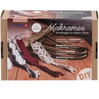 Glorex  Makramee Anhänger Boho-Style Bastelset