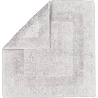 CAWÖ Luxus Badteppich Platin 100 x 80 cm