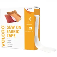 Velcro Klettband zum Aufnähen | Aufkleben Haken Flausch 20mm