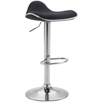CLP Barhocker Shanghai Stoff schwarz/chrom