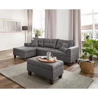 Home Deluxe Sofa ROM mit Hocker - versch. Farben