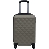 VidaXL Hartschalen-Trolley Anthrazit ABS