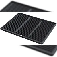 CLP Grillplatte 45,5 x 35 cm Gusseisen anthrazit
