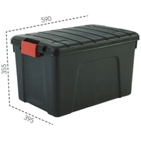Iris Ohyama IRIS S.A. Multi Box »SIA-60« schwarz, 39.5x35.5x59