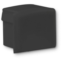ISOLED Endkappe, EC81B, schwarz für Profil SURF10, 1 Stk.,