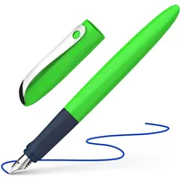 Schneider Füller Wavy A grün, Rechts- und Linkshänder
