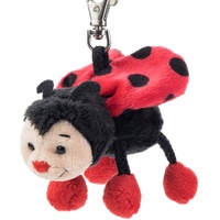 Schaffer Knuddel mich! 3161 Plüsch-Schlüsselanhänger Marienkäfer Bolle, 10 cm