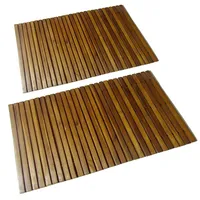 VidaXL Badematte Braun 80 x 50 cm