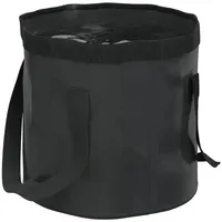 VidaXL Falteimer 2 STK., Schwarz 30 L PVC