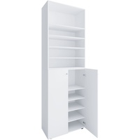 VCM XL Holz Großer Schuhschrank Lona 10