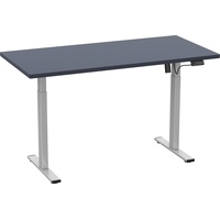 VCM my office Lona elektrisch höhenverstellbarer Schreibtisch anthrazit rechteckig,