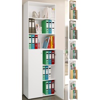 VCM Büroschrank Regal Lona 6-Fach