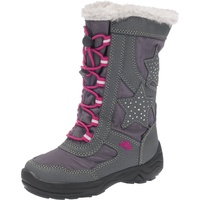 LICO Mädchen CATHRIN Schneestiefel, Grau/ Pink, 33 EU