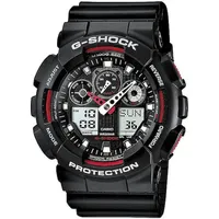 Casio HerrenArmbanduhr Analog-Digital Quarz Harz GA-100-1A4ER