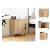VidaXL Nachttisch Sonoma-Eiche 40x40x50 cm Holzwerkstoff