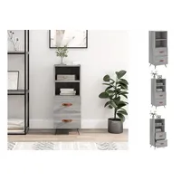 VidaXL Sideboard Grau Sonoma 34,5x34x90 cm Holzwerkstoff