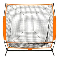 VidaXL Multisport-Übungsnetz Baseball Schwarz 174x76x158,5 cm