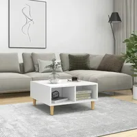 VidaXL Couchtisch Weiß 60x60x30 cm Holzwerkstoff
