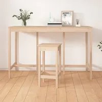 VidaXL Bartisch 180x80x110 cm Massivholz Kiefer