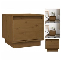 VidaXL Nachttisch Honigbraun 35x34x32 cm Massivholz Kiefer